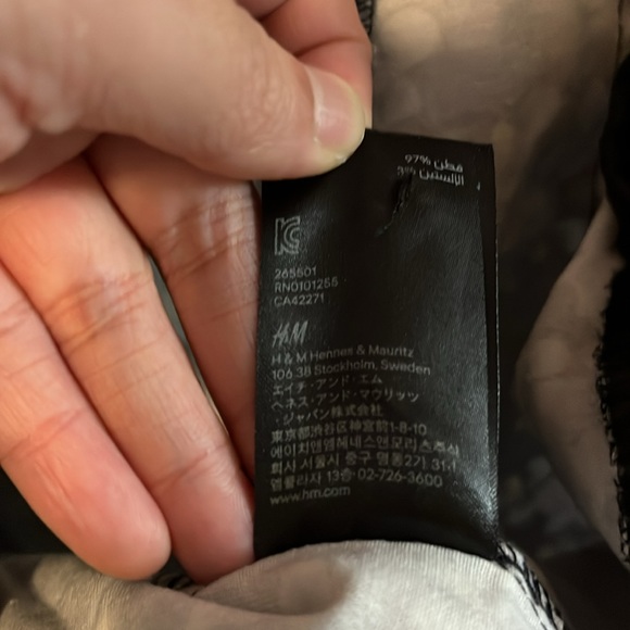 H&M Strapless Front Zipper Pink Purple Periwinkle Bustier Mini Dress 4 - Picture 14 of 16